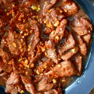 Garlic Pepper Beef